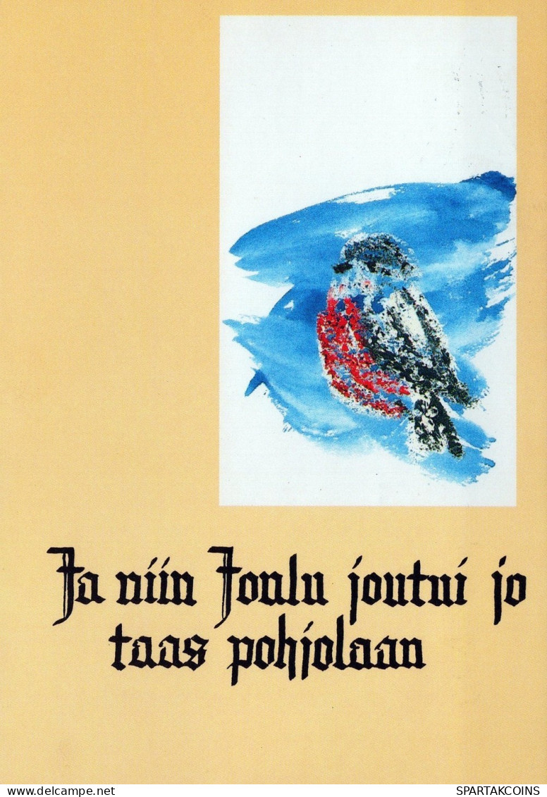 UCCELLO Animale Vintage Cartolina CPSM #PAN049.IT - Vögel