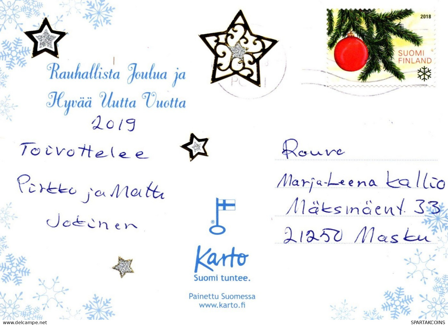 ANGELO Buon Anno Natale Vintage Cartolina CPSM #PAH188.IT - Engelen