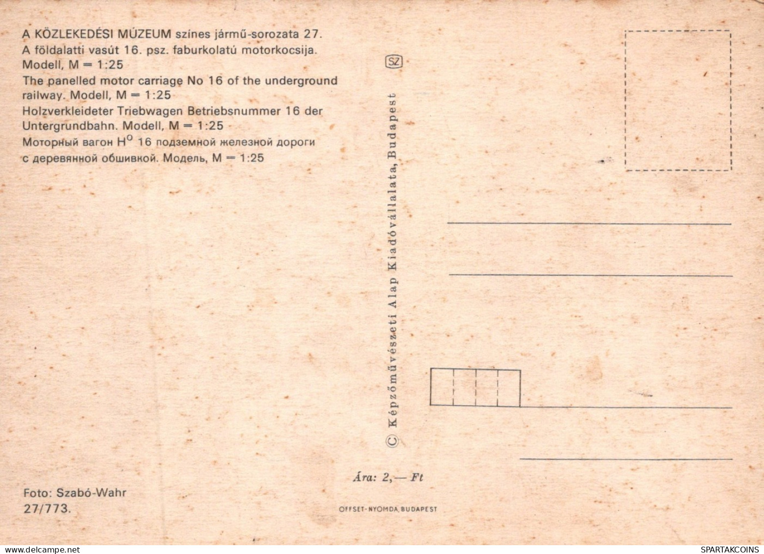 TRENO TRASPORTO FERROVIARIO Vintage Cartolina CPSM #PAA811.IT - Trenes