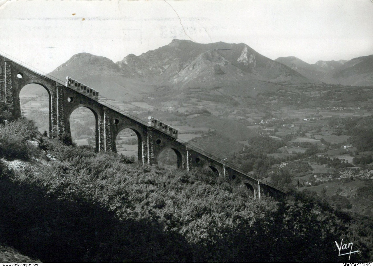 TRENO TRASPORTO FERROVIARIO Vintage Cartolina CPSM #PAA939.IT - Trenes