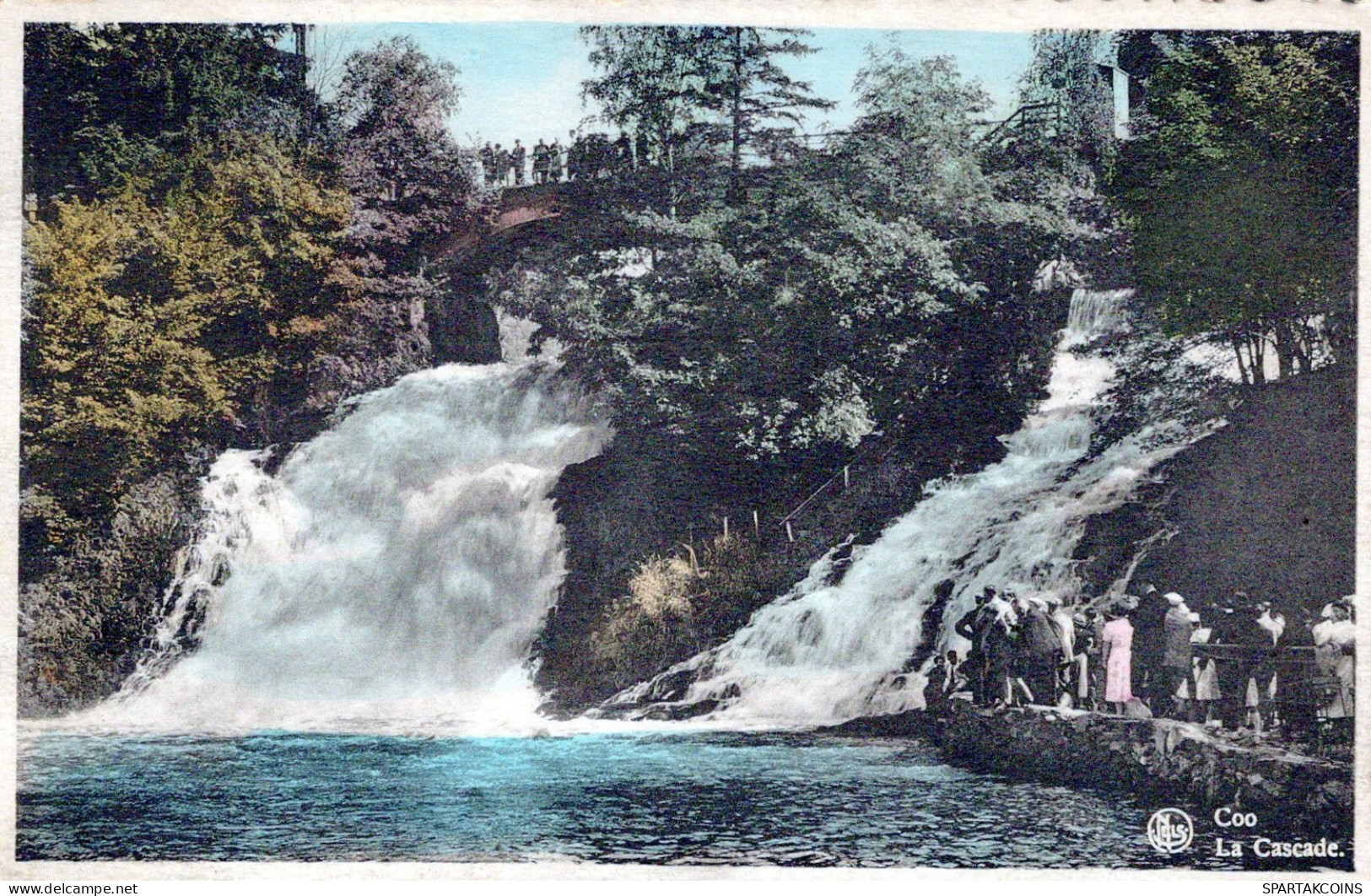 BELGIEN COO WASSERFALL Provinz Lüttich (Liège) Postkarte CPA #PAD205.DE - Stavelot