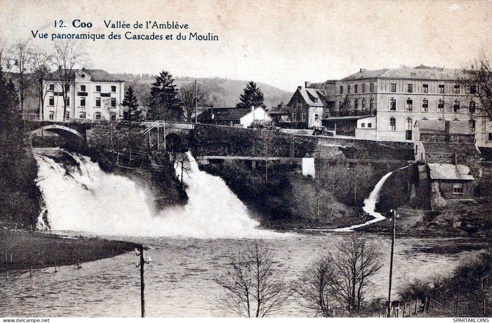 BELGIEN COO WASSERFALL Provinz Lüttich (Liège) Postkarte CPA #PAD001.DE - Stavelot