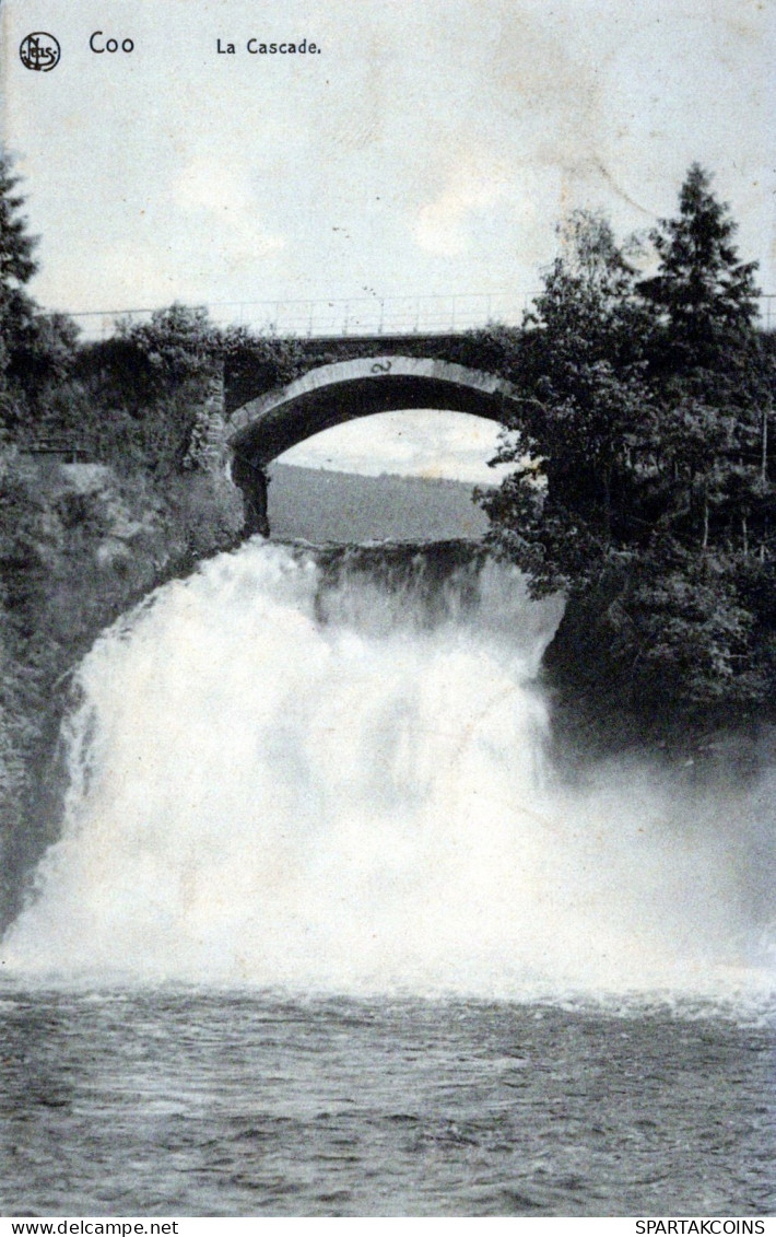 BELGIEN COO WASSERFALL Provinz Lüttich (Liège) Postkarte CPA #PAD080.DE - Stavelot