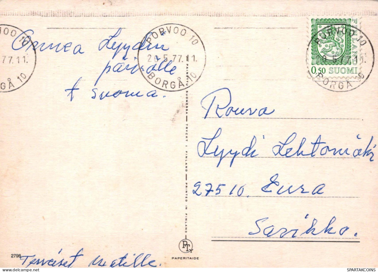 FLOWERS Vintage Ansichtskarte Postkarte CPSM #PBZ799.DE - Fleurs