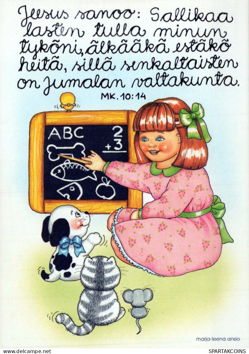 KINDER HUMOR Vintage Ansichtskarte Postkarte CPSM #PBV336.DE - Humorvolle Karten