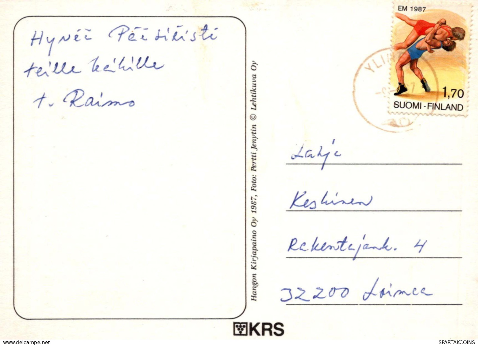 ARBEITSSPEICHER Tier Vintage Ansichtskarte Postkarte CPSM #PBS588.DE - Otros & Sin Clasificación
