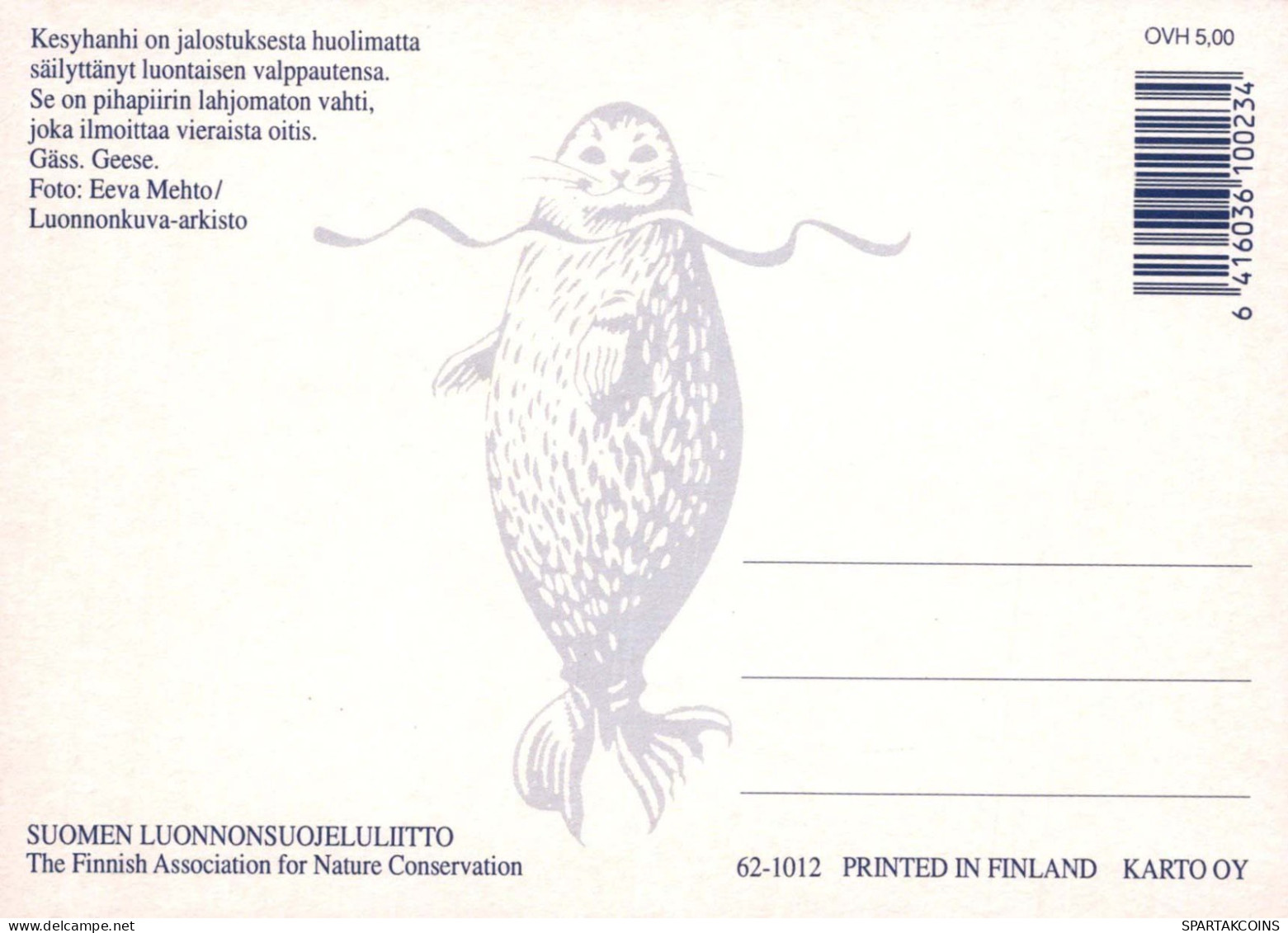 VOGEL Tier Vintage Ansichtskarte Postkarte CPSM #PBR424.DE - Birds