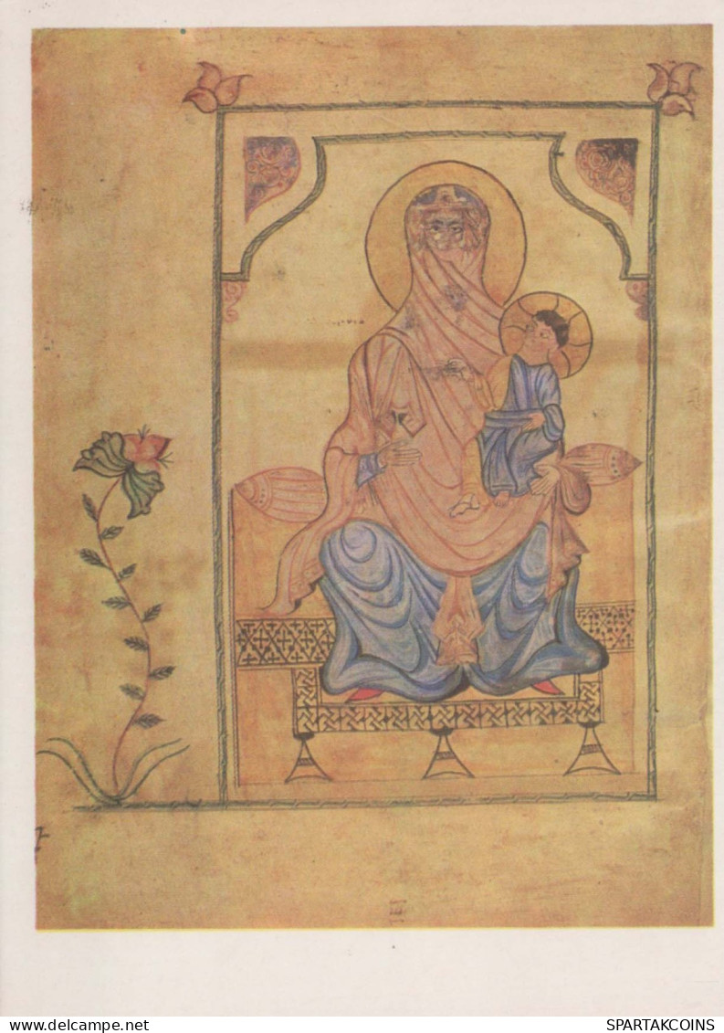 MALEREI SAINTS Christentum Religion Vintage Ansichtskarte Postkarte CPSM #PBQ119.DE - Quadri, Vetrate E Statue