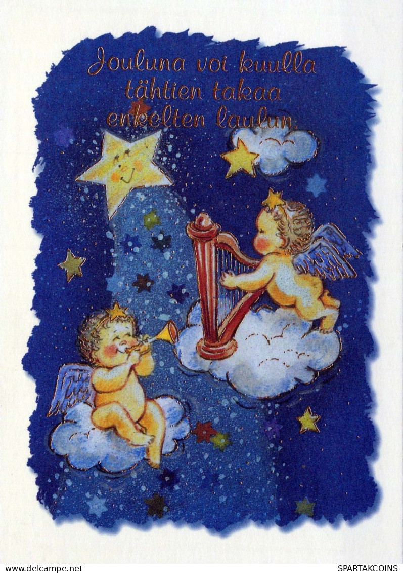ENGEL Weihnachten Vintage Ansichtskarte Postkarte CPSM #PBP604.DE - Angeli