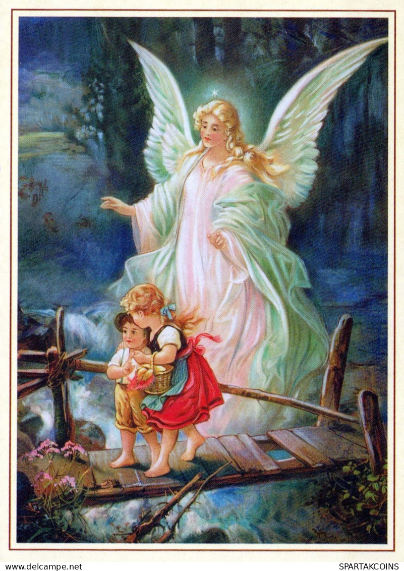 ENGEL Weihnachten Vintage Ansichtskarte Postkarte CPSM #PBP477.DE - Anges