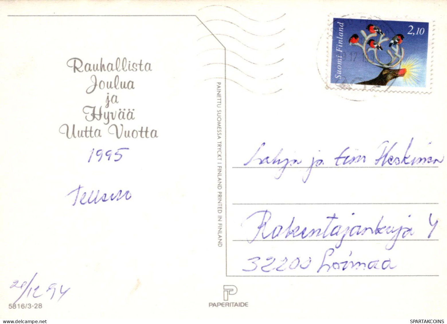 Jungfrau Maria Madonna Jesuskind Weihnachten Religion Vintage Ansichtskarte Postkarte CPSM #PBP733.DE - Jungfräuliche Marie Und Madona