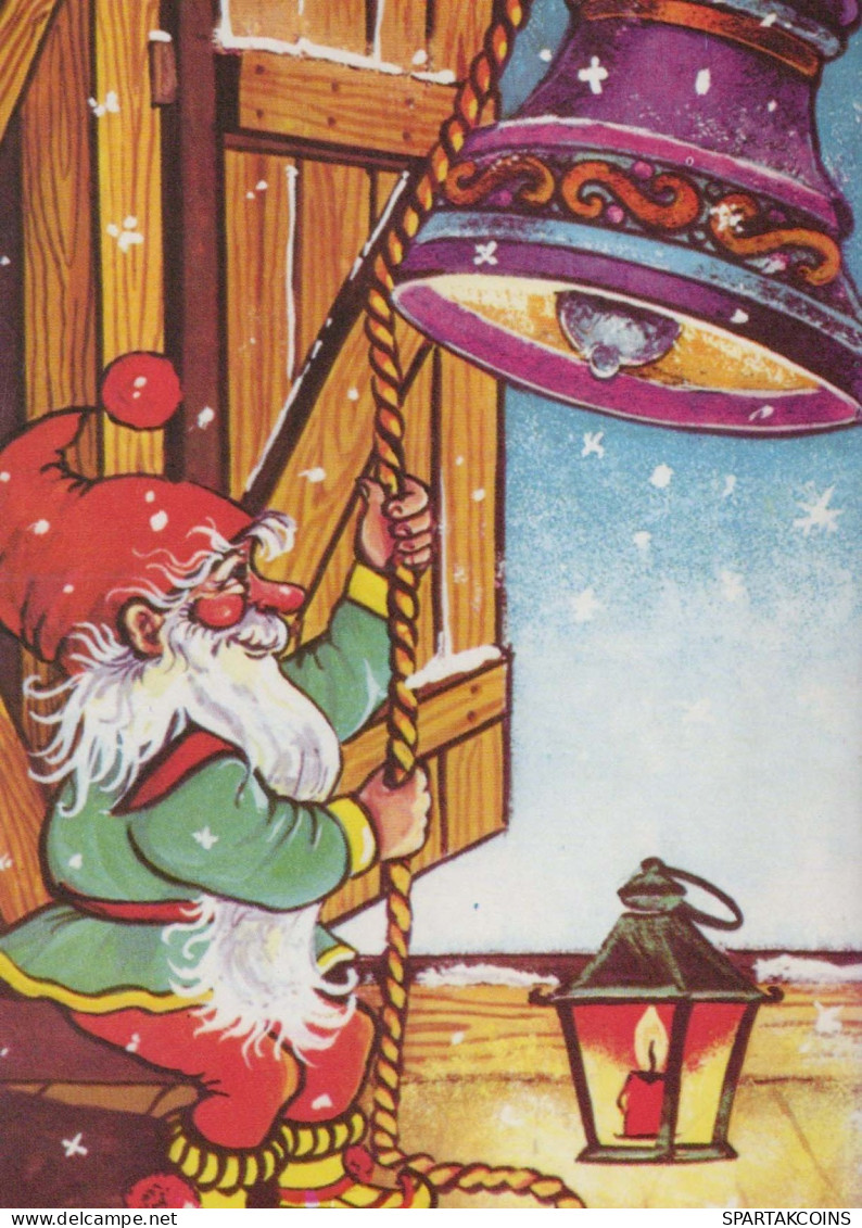 WEIHNACHTSMANN SANTA CLAUS Neujahr Weihnachten Vintage Ansichtskarte Postkarte CPSM #PBL237.DE - Kerstman