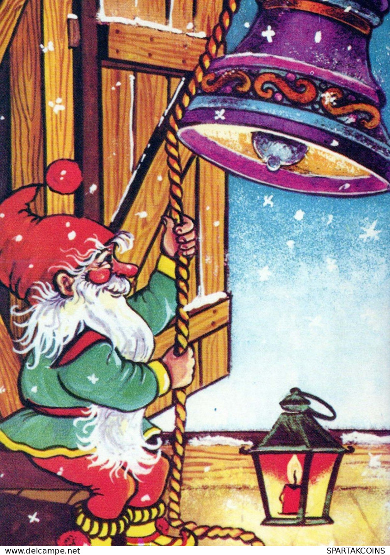 WEIHNACHTSMANN SANTA CLAUS Neujahr Weihnachten Vintage Ansichtskarte Postkarte CPSM #PBL237.DE - Santa Claus