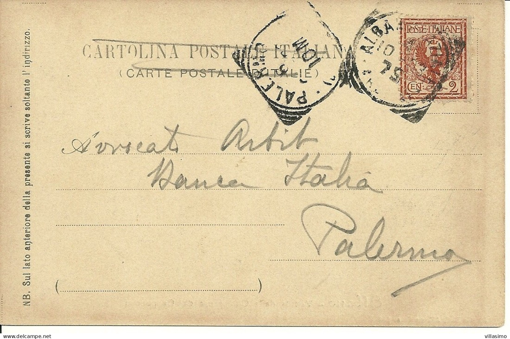 ROMA - ALBANO - VEDUTA DELLA CITTÀ PRESA DAI CAPPUCCINI - F.P. - VG.  1903 - Tarjetas Panorámicas