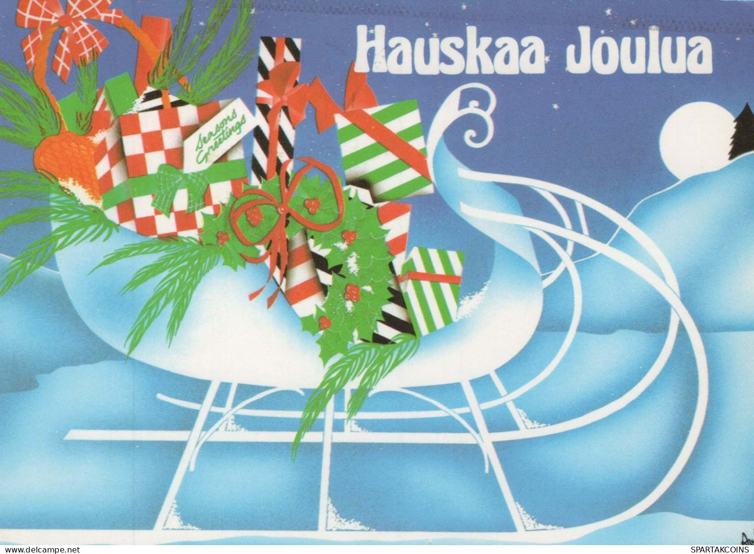 Neujahr Weihnachten Vintage Ansichtskarte Postkarte CPSM #PAY630.DE - Neujahr