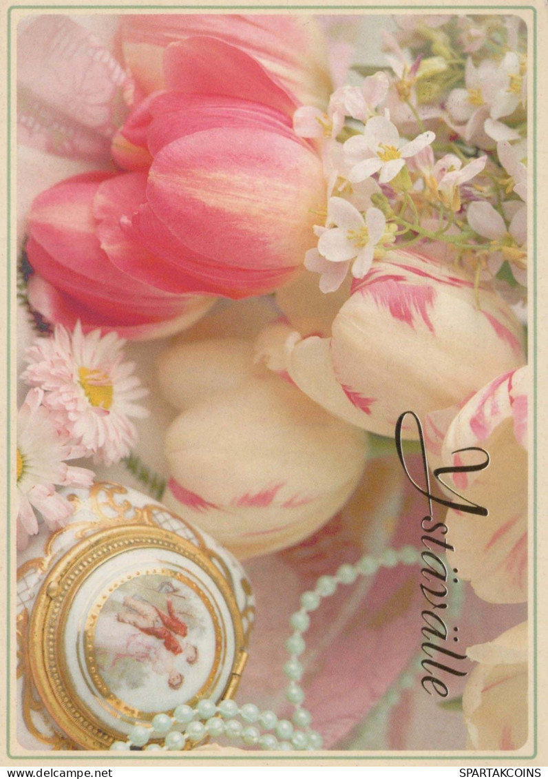 FIORI Vintage Cartolina CPSM #PBZ740.IT - Flowers