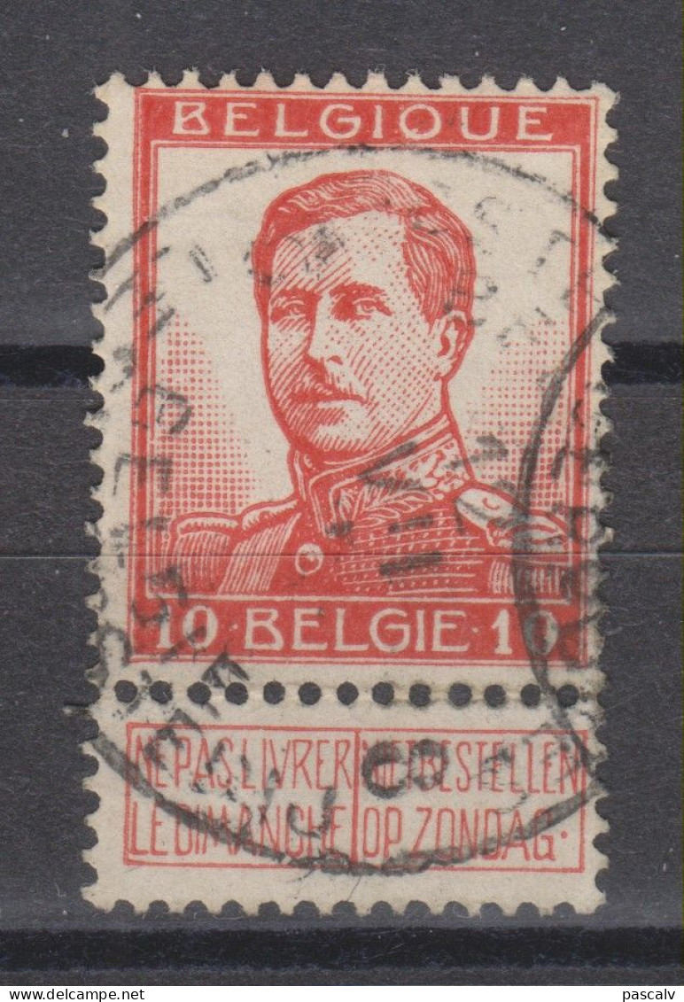 COB 123 Oblitération Centrale Postes Militaires Belgique 8 - 1912 Pellens