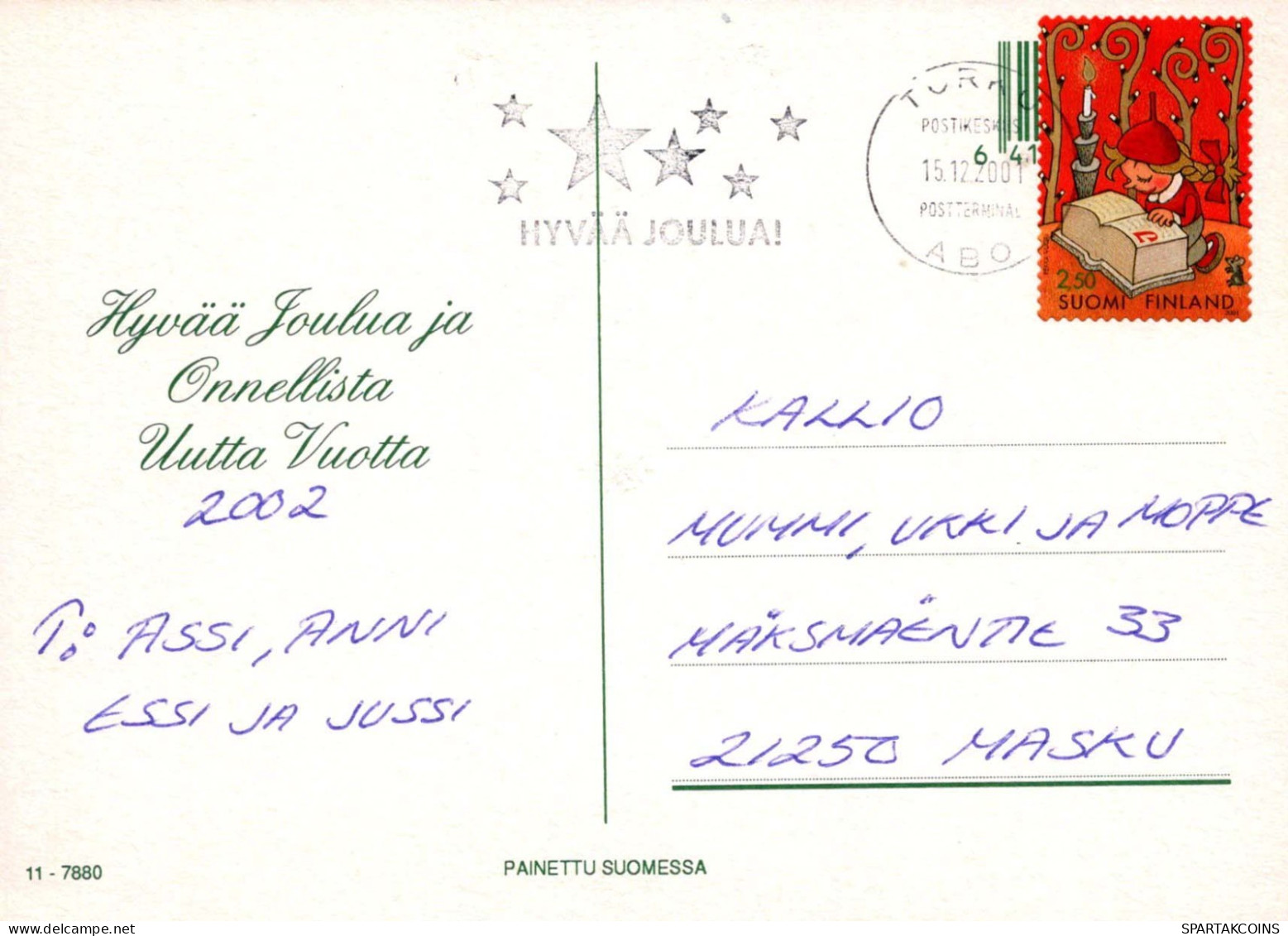 BAMBINO Scena Paesaggio Gesù Bambino Vintage Cartolina CPSM #PBB572.IT - Scene & Paesaggi