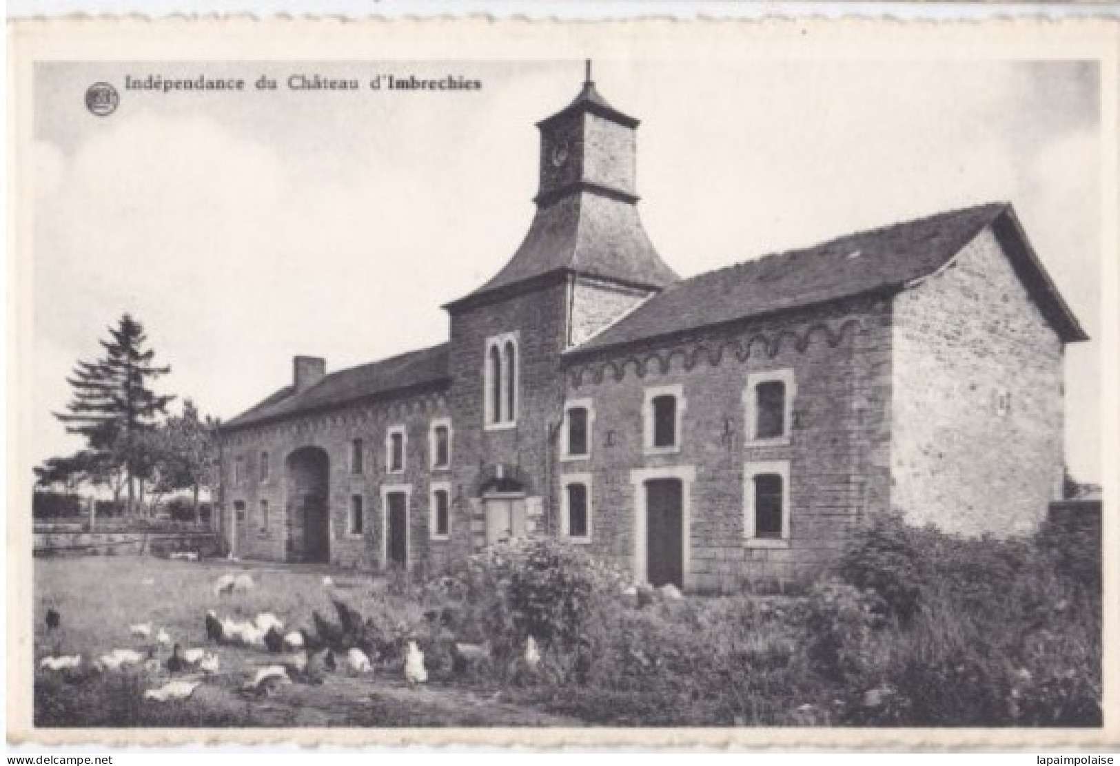 Carte Photo Belgique Momignies Indépendance Du Château D'Imbrechies A Identifier Réf 29960 - Places