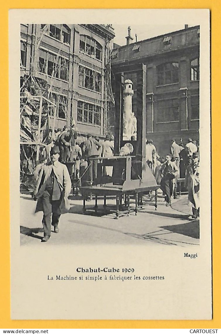 CPA PARIS - Ecole Centrale Chahut Cube 1909 La Machine à Fabriquer Les Cossettes - Autres & Non Classés