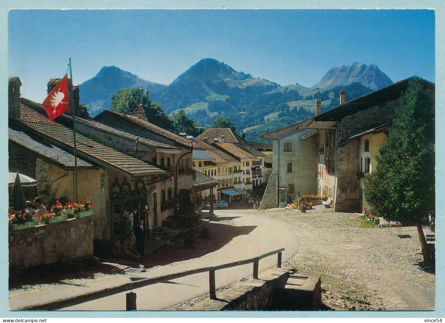 Gruyères Vue Sur Le Moléson - Gruyères