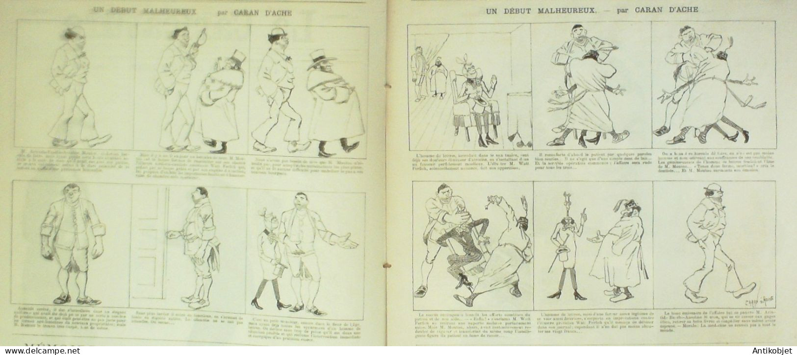 La Caricature 1884 N°244 Casino Job Début Malheureux Caran D'Ache Andrieux Par Luque - Revistas - Antes 1900