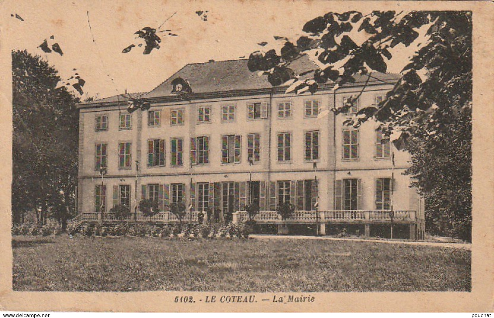 EP 2 -(42) LE COTEAU  -  LA MAIRIE - 2 SCANS - Andere & Zonder Classificatie