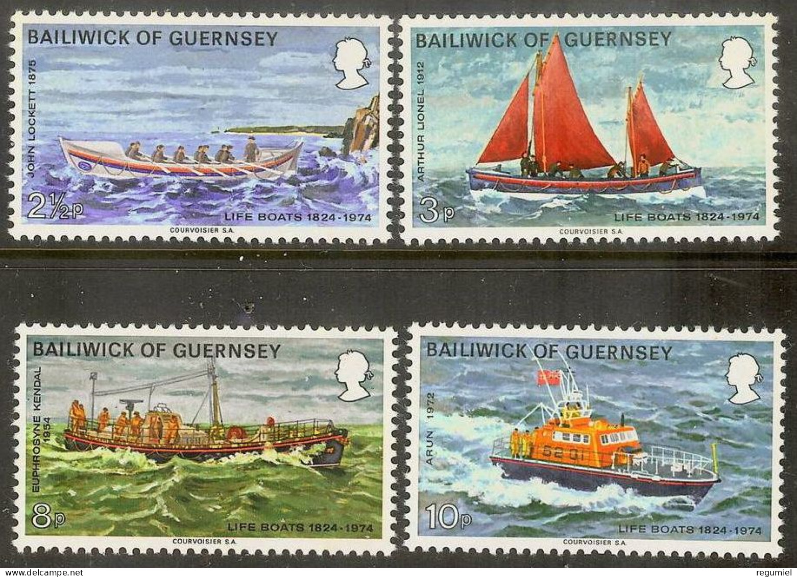 Guernsey  84/87 ** MNH. 1974 - Guernsey