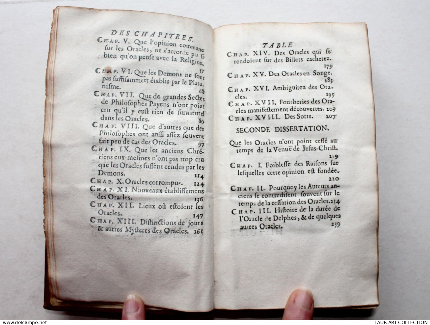 HISTOIRE DES ORACLES Par M. DE FONTENELLE NOUVELLE EDITION 1698 BRUNET / ANCIEN LIVRE DU XVIIe SIECLE (2204.8) - Ante 18imo Secolo