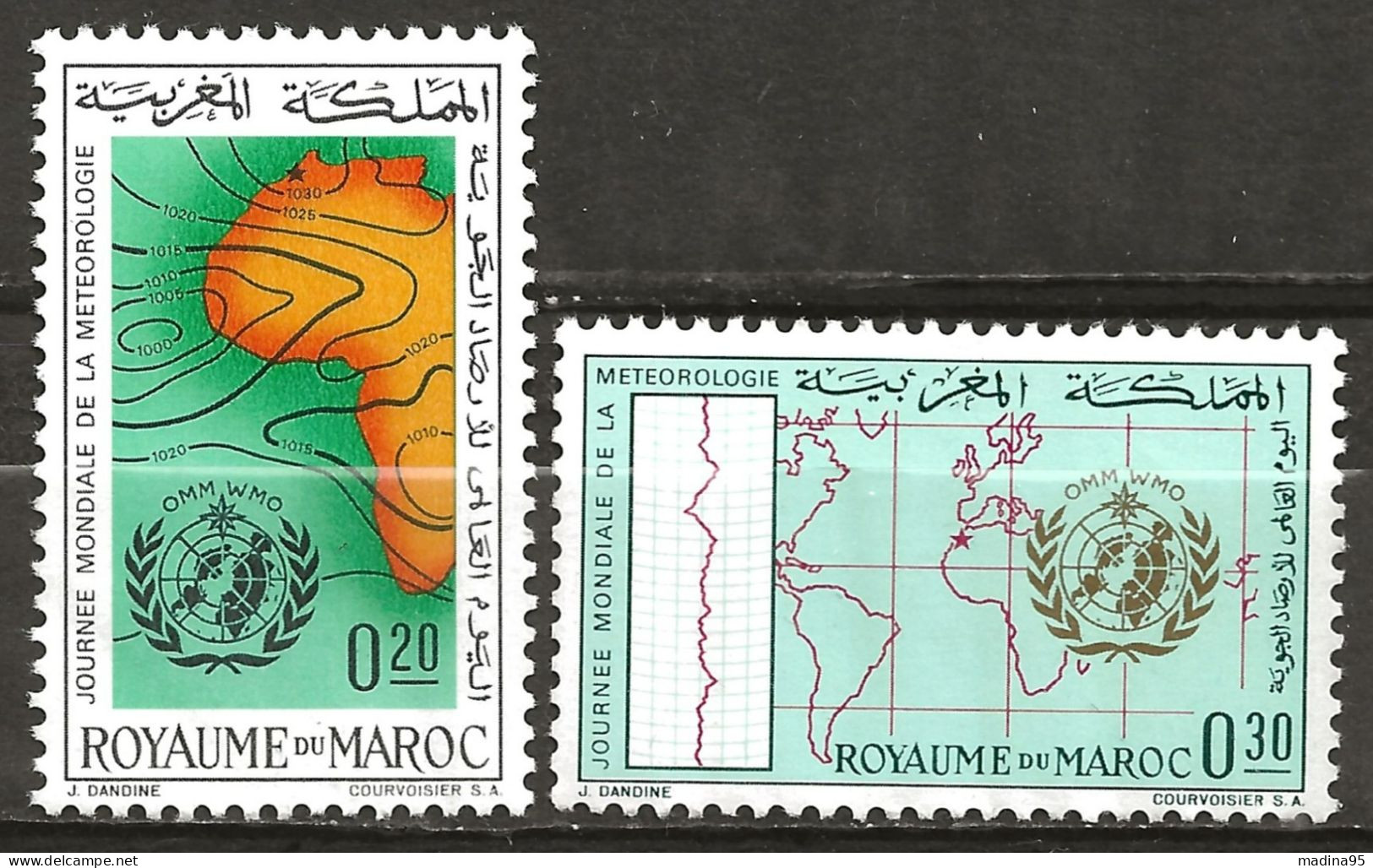 MAROC: **, N° YT 472 Et 473, TB - Morocco (1956-...)