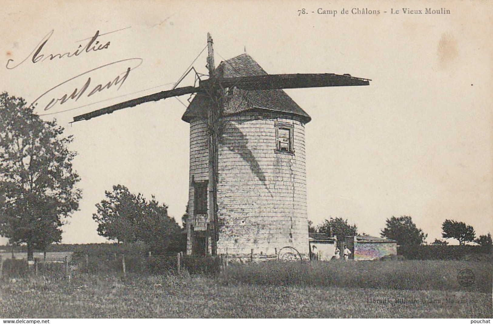 EP 24 -(51) CAMP DE CHALONS  -  LE VIEUX MOULIN  -  2 SCANS - Camp De Châlons - Mourmelon