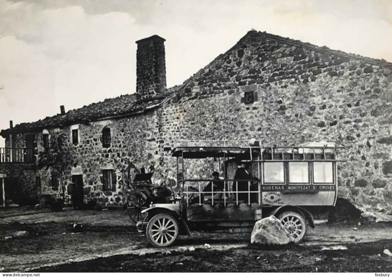 L35 Auberge De Peyrebeille Autobus Aubenat-Montpezat-St Cirgues - Otros & Sin Clasificación