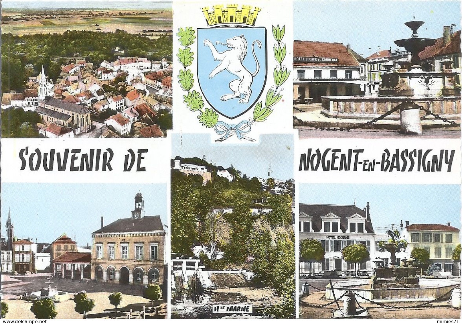 CP NOGENT EN BASSIGNY Souvenir - Nogent-en-Bassigny