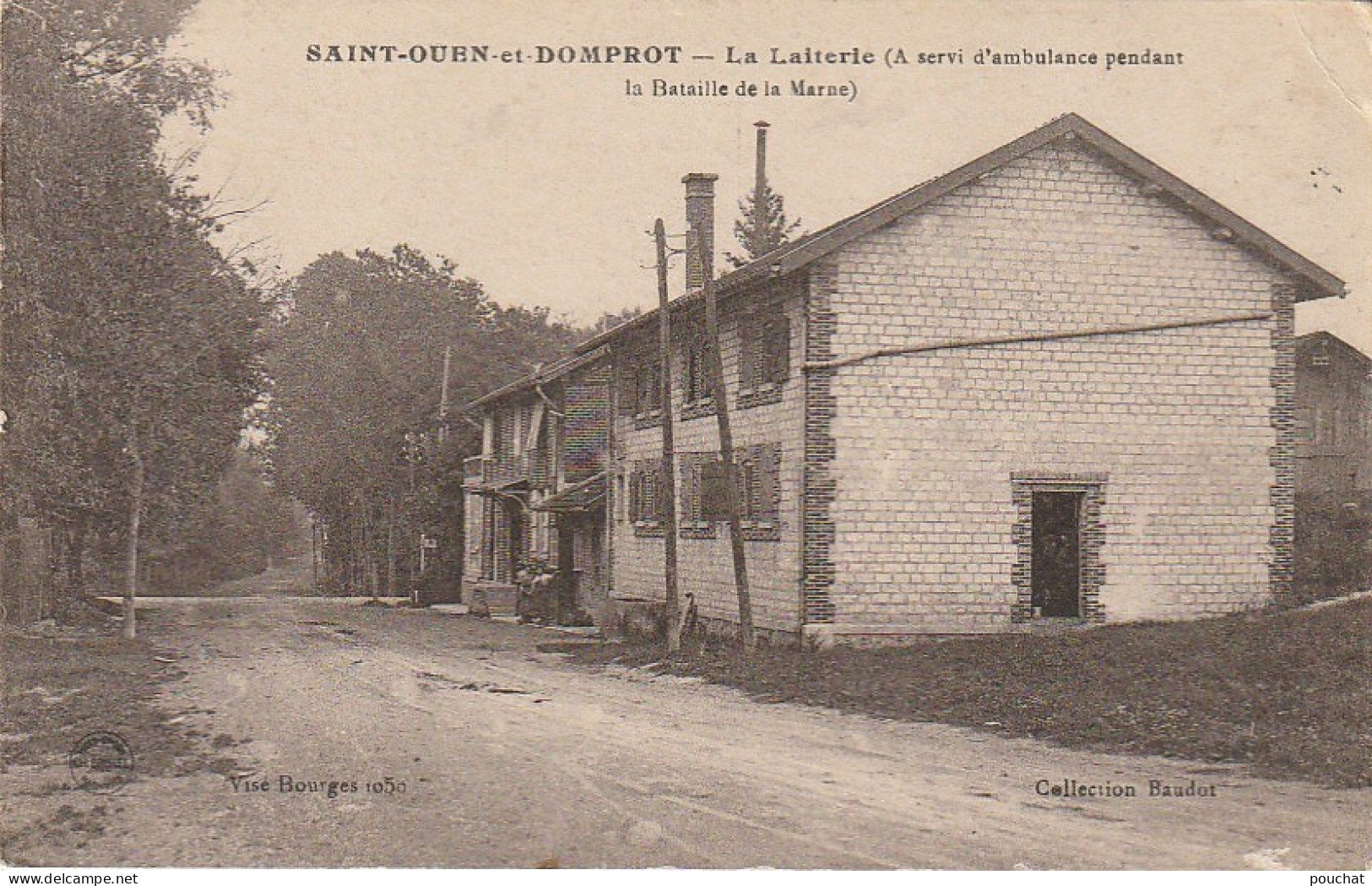 EP 25 -(51) SAINT OUEN ET DOMPROT  -  LA LAITERIE  - 2 SCANS - Sonstige & Ohne Zuordnung