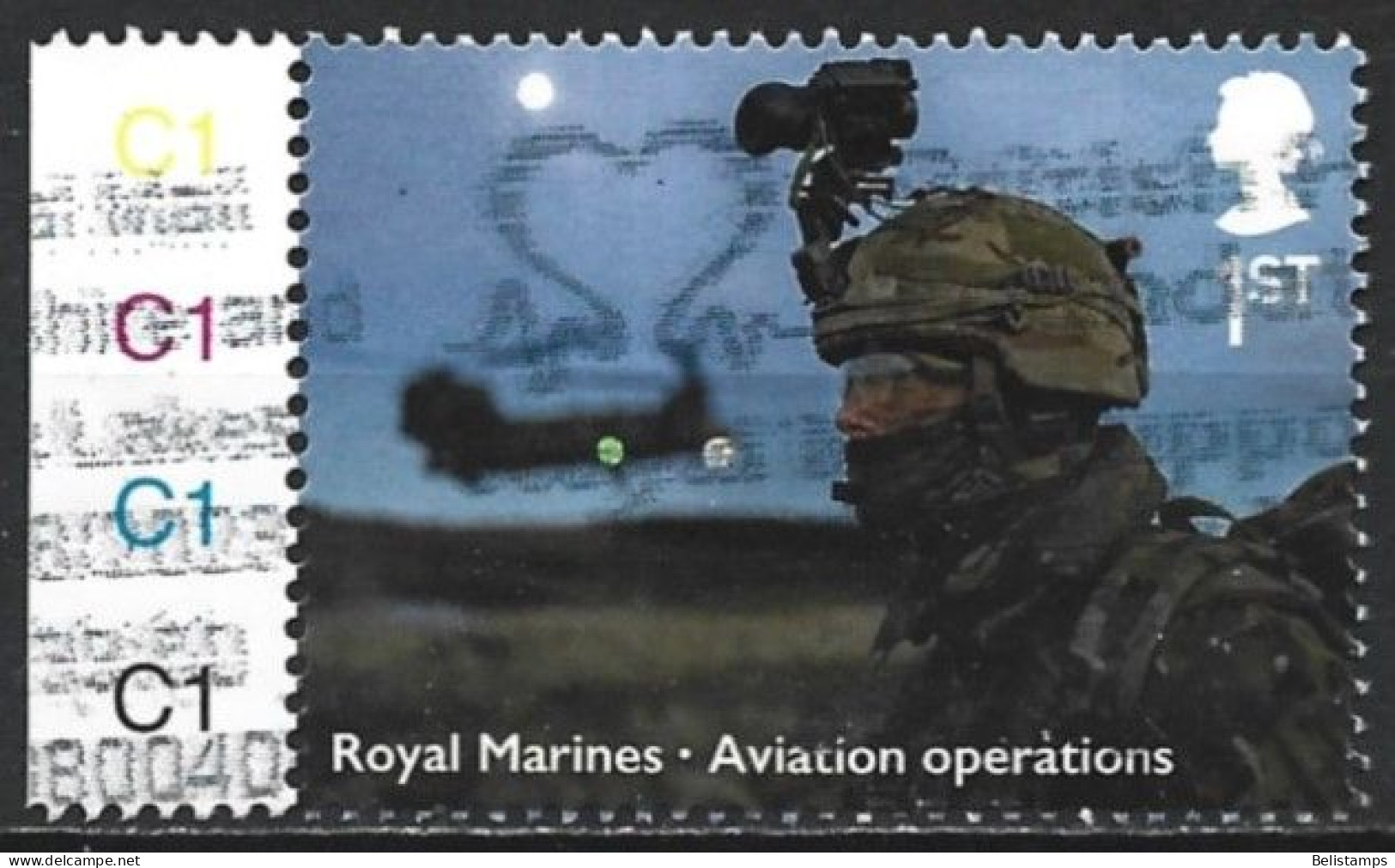 Great Britain 2022. Scott #4275 (U) Royal Marines, Aviation Operations - Used Stamps
