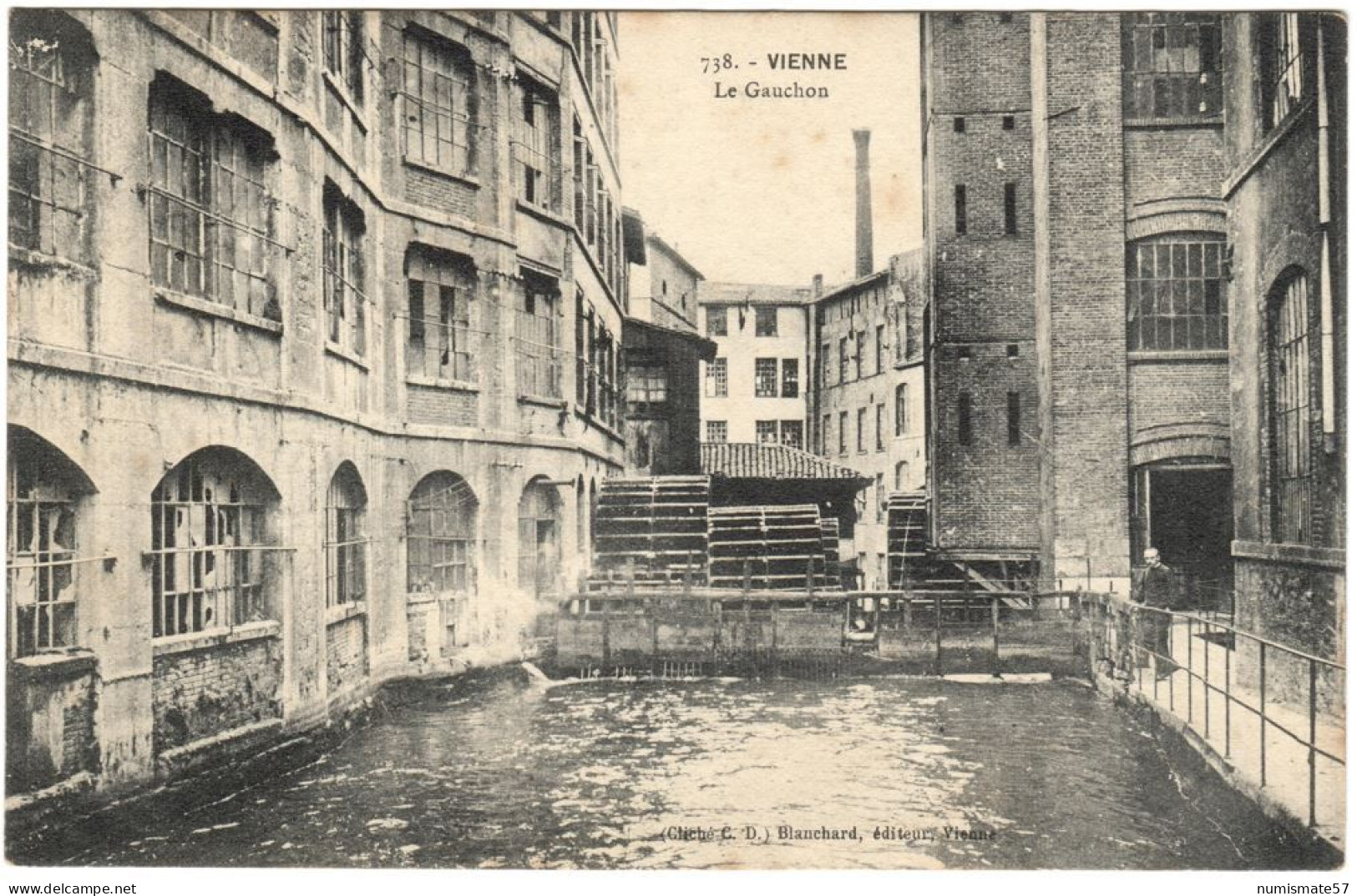 CPA VIENNE - Le Gauchon - Ed. Blanchard , Vienne N°738 - Vienne