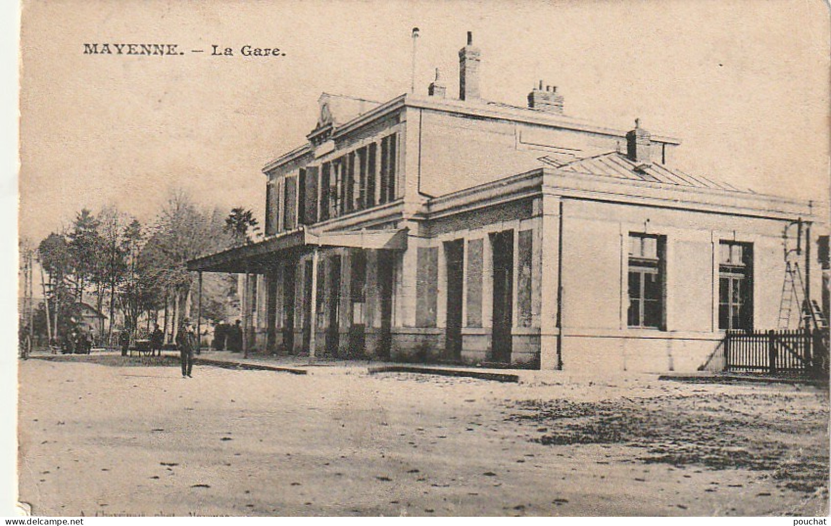 FI 2 -(53) MAYENNE  - LA GARE  -  2 SCANS - Mayenne