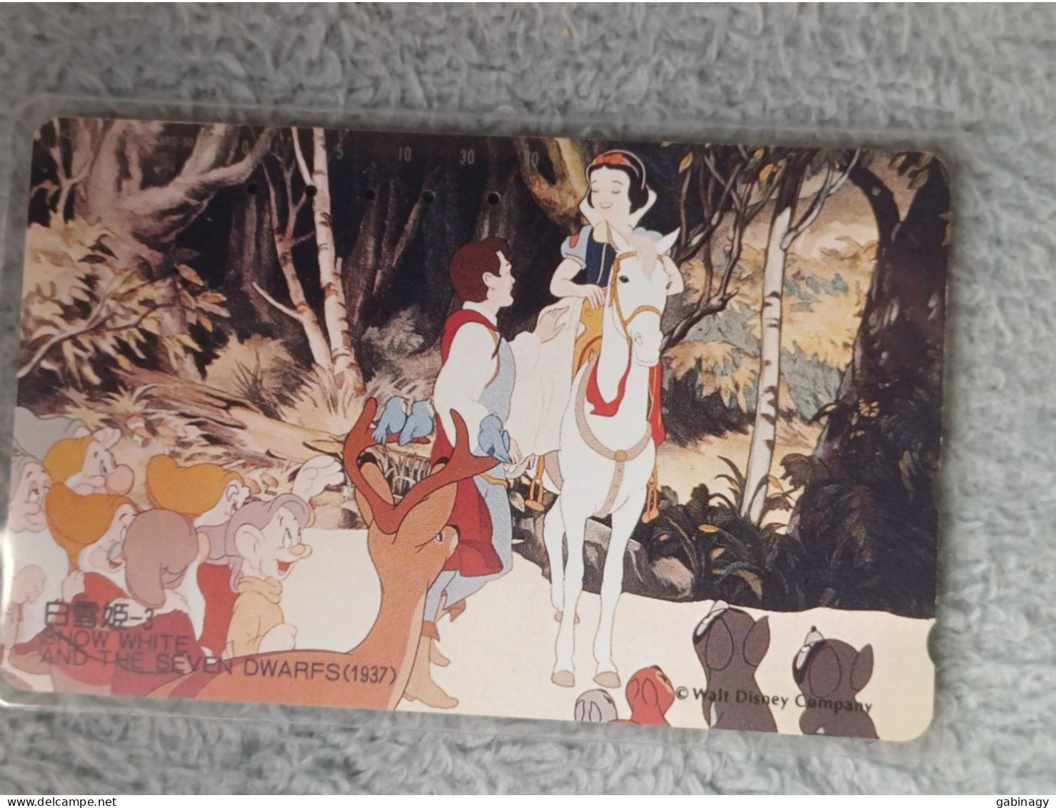 DISNEY - JAPAN - H162 - SNOW WHITE - 110-128226 - Disney