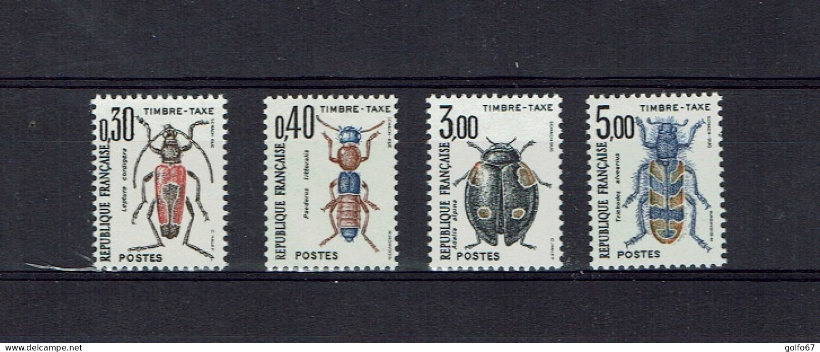 FRANCE Taxe 1983 Y&T N° 109 à 112 NEUF** (79091) - 1960-.... Mint/hinged