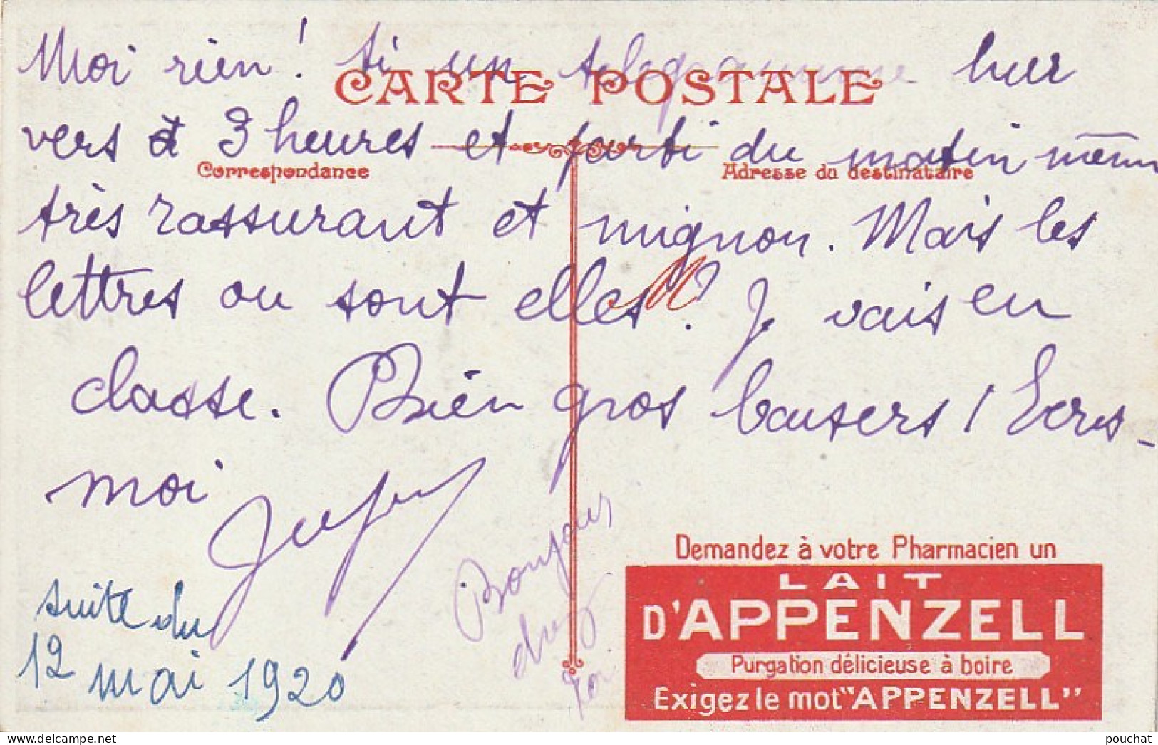 FI 6  -  LAIT D'APPENZELL - CARTE PUBLICITAIRE - BOIS DE VINCENNES , LA LAITERIE EN PLEIN AIR -  TRAITE ET DEGUSTATION - Advertising