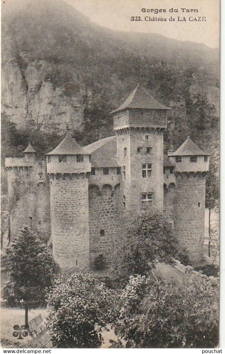 EP 18 -(48) GORGES DU TARN  -  CHATEAU DE LA CAZE  -   2 SCANS - Gorges Du Tarn