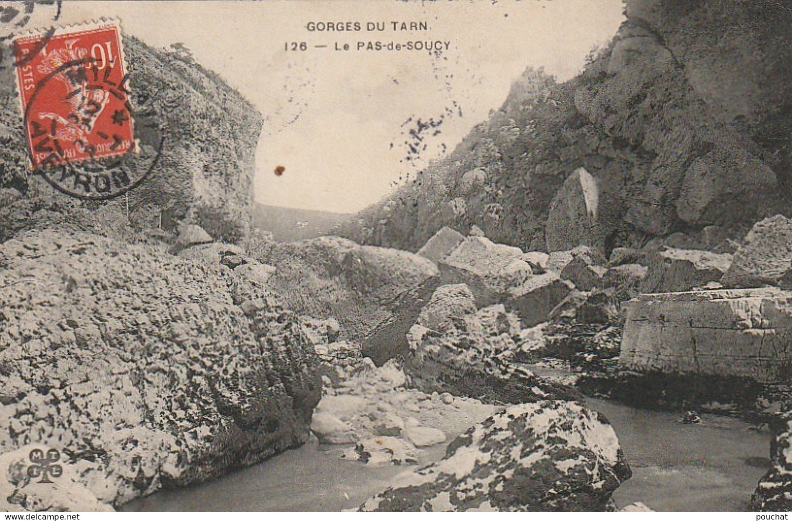 EP 18 -(48) LE PAS DE SOUCY  -  GORGES DU TARN -  2 SCANS - Gorges Du Tarn