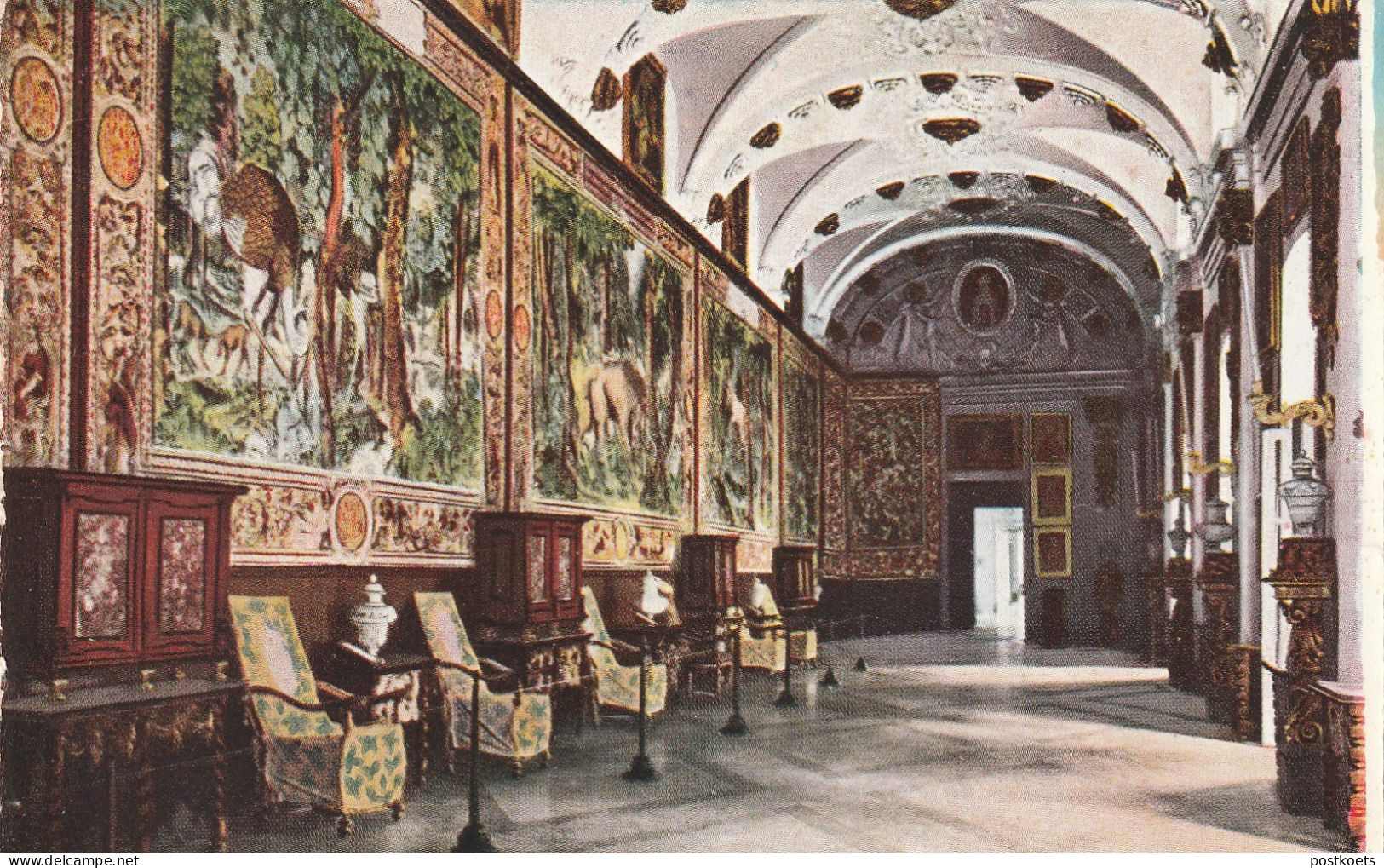 Lago Maggiore - Isola Bella, Sala Di Gobelins, 2 Scans - Verbania