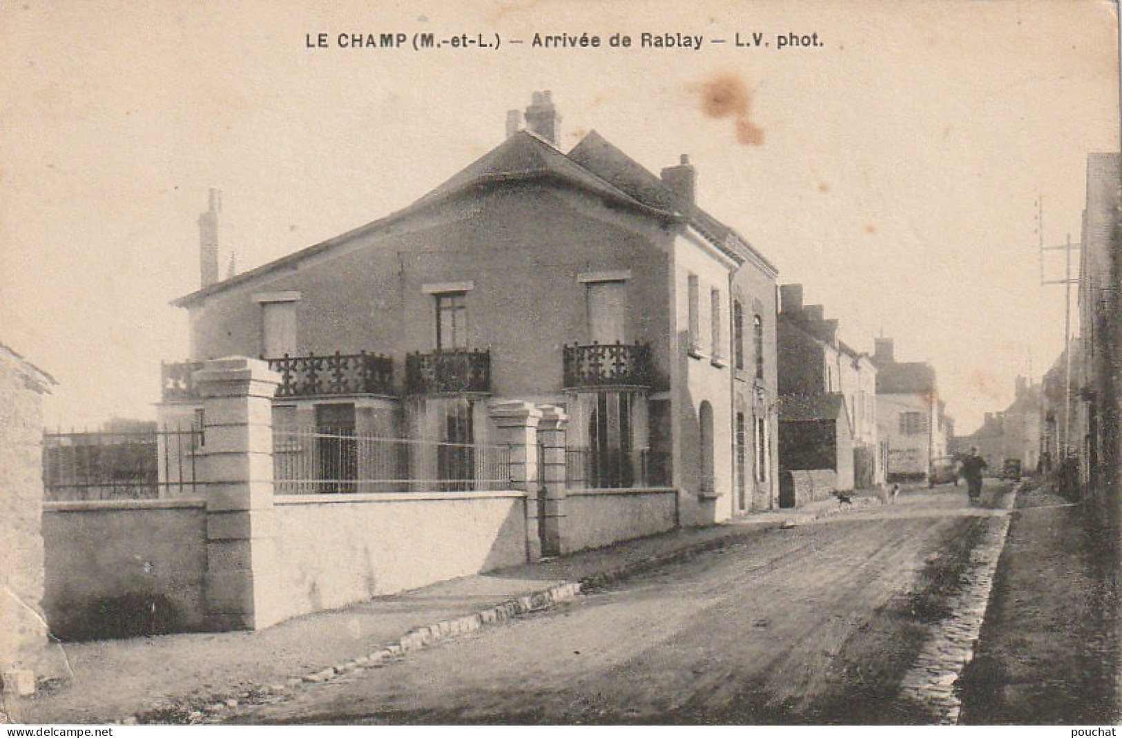 EP 20 -(49) LE CHAMP  -  ARRIVEE DE RABLAY    -  2 SCANS - Other & Unclassified