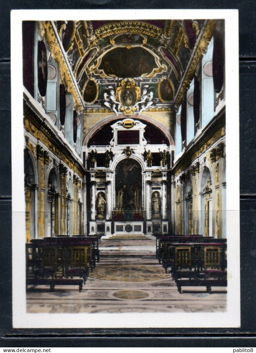 FRANCE FRANCIA PALAIS DE FONTAINEBLEAU CHAPELLE DE LA TRINITE THE TRINITY CHAPEL CARTE CARD CARTOLINA UNUSED NUOVA - Andere & Zonder Classificatie