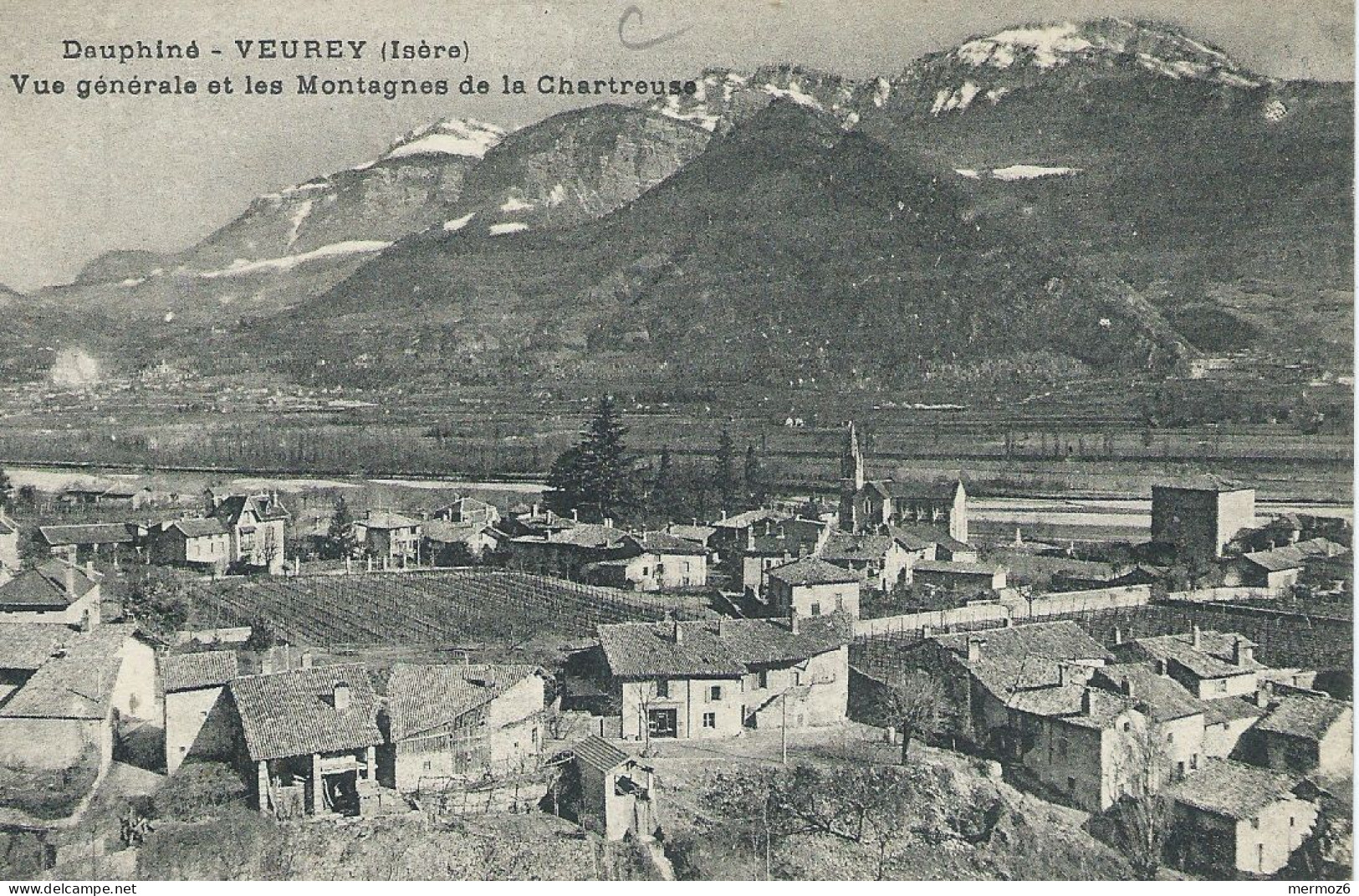 VEUREY - Vue Générale Et Les Montagnes De La Chartreuse - Autres & Non Classés