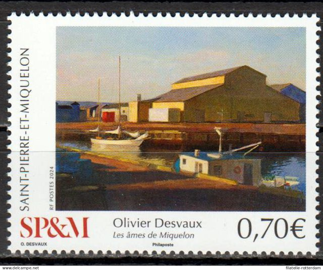 Saint-Pierre-et-Miquelon - Postfris / MNH - Paintings 2024 - Nuevos