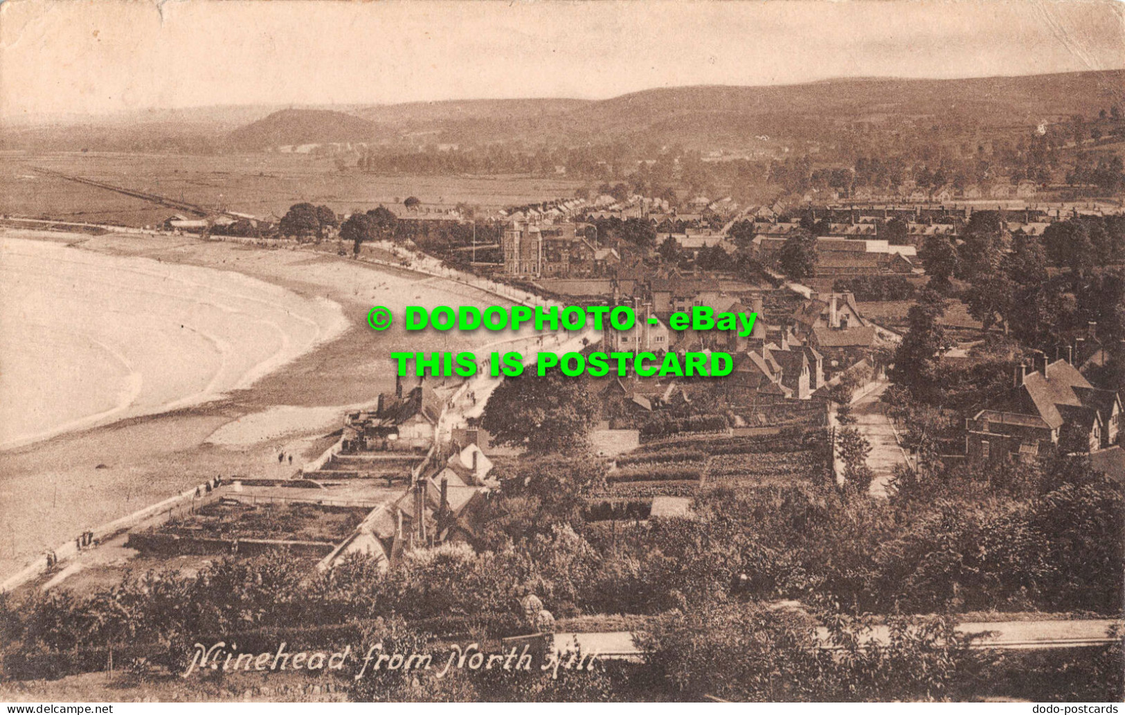 R539019 Minehead From North Hill. F. Frith. No. 64862. 1920 - Wereld