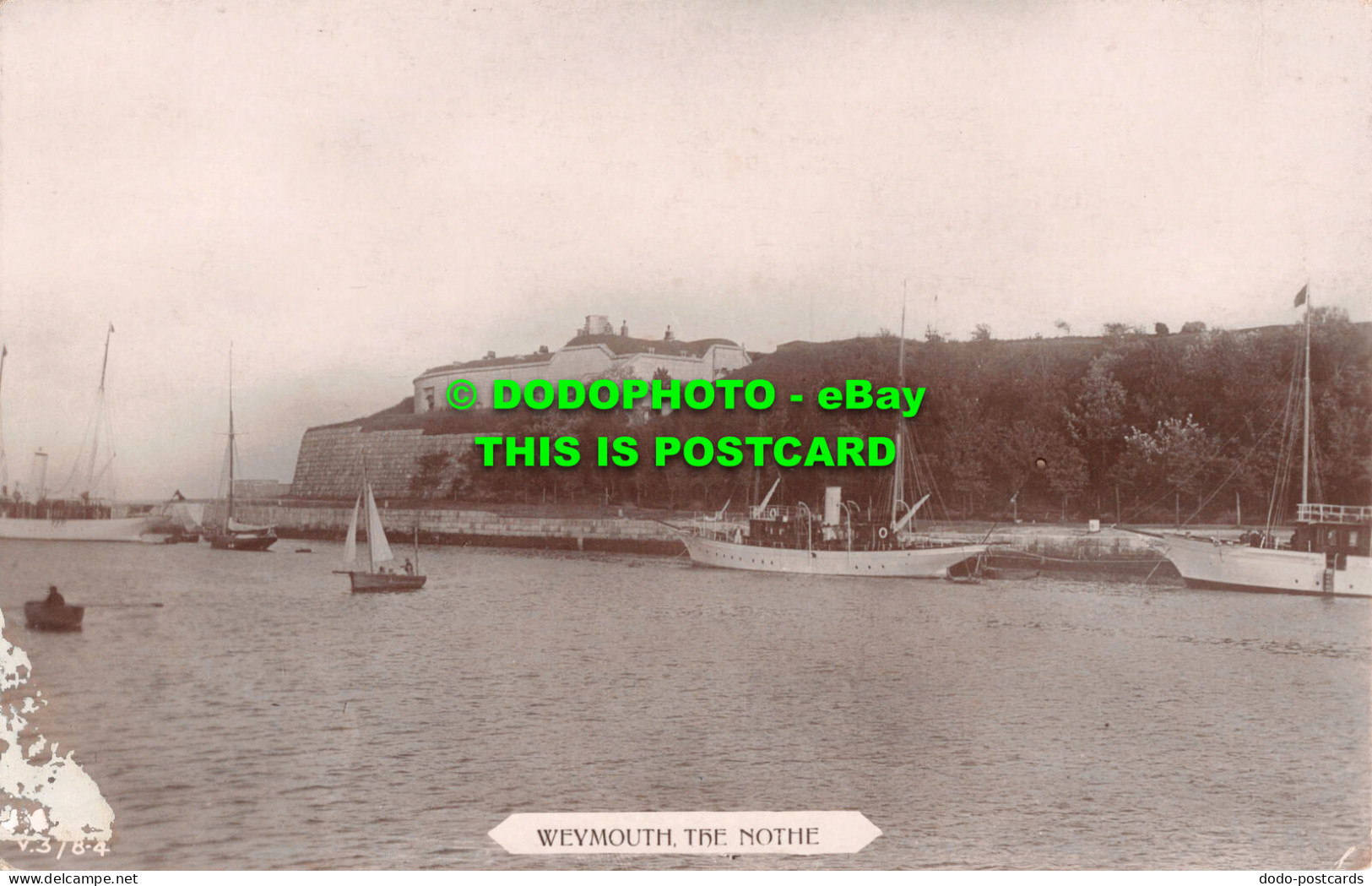 R539319 Weymouth. The Nothe. The Rapid Photo Printing. RP - Wereld