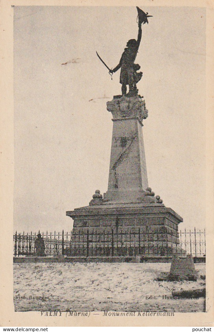 EP 23 -(51) VALMY  -  MONUMENT KELLERMANN  -  2 SCANS - Autres & Non Classés